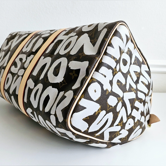 Louis Vuitton Graffiti Limited Edition Keepall 50 - Picture 7 of 12